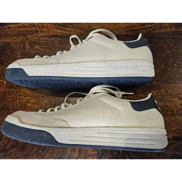 Make Offers! adidas Rod Laver White and Blue G99864 Size 11.5 - Picture 6 of 14